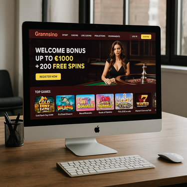 GranSino - Interface de bureau moderne avec design élégant